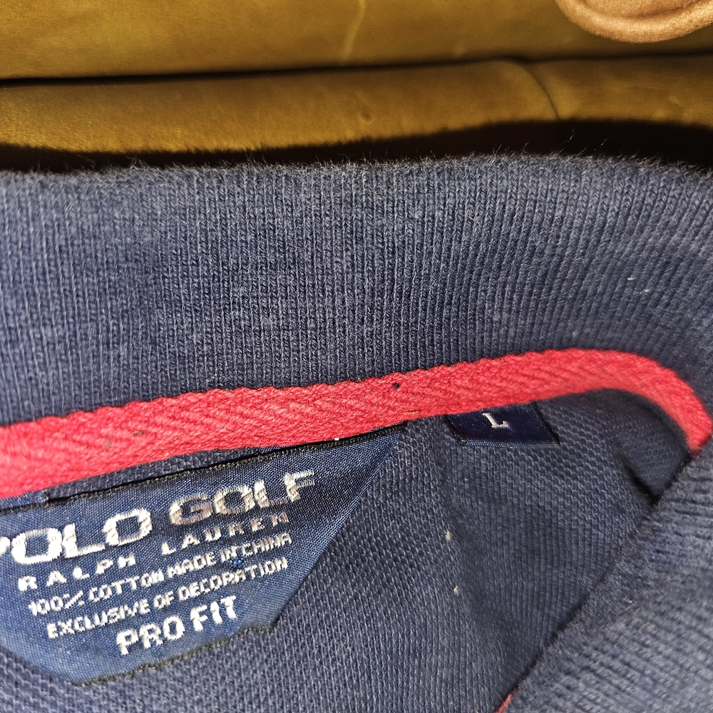 Polo Ralph Lauren Polo Golf "The Open" Mens large RARE FIND! $25obo - Picture 4 of 7